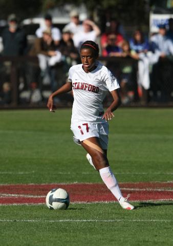 Stanford-Cal Womens soccer-034.JPG - 2009 NCAA Women's Soccer, Cal at Stanford.